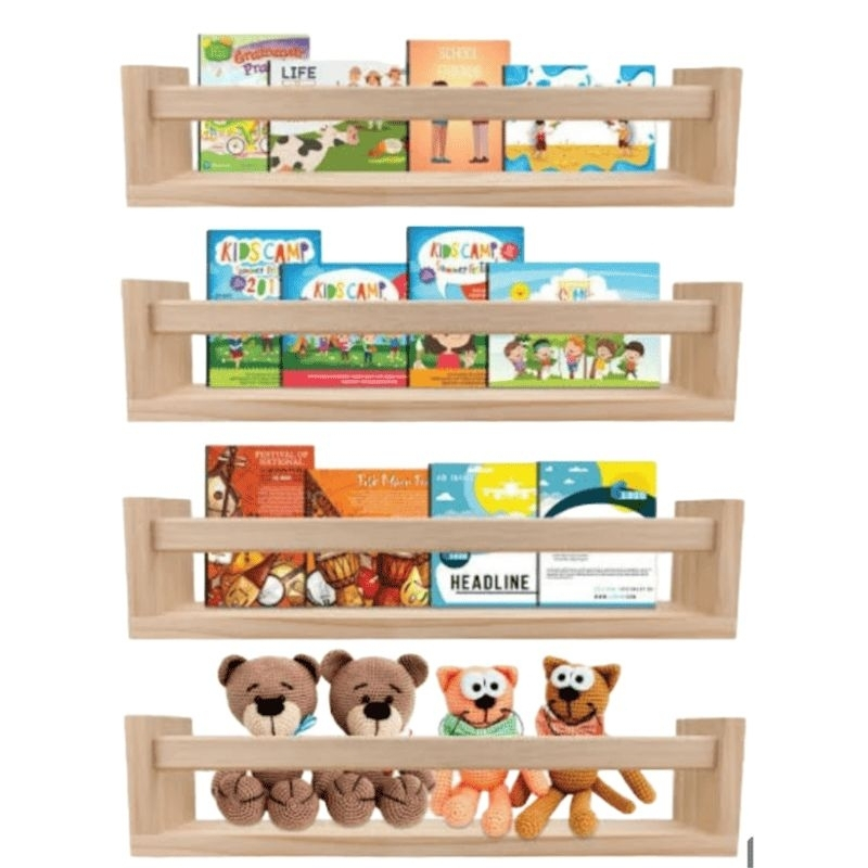 Rak Dapur Kayu Minimalis | Rak Bumbu Tempel Dinding