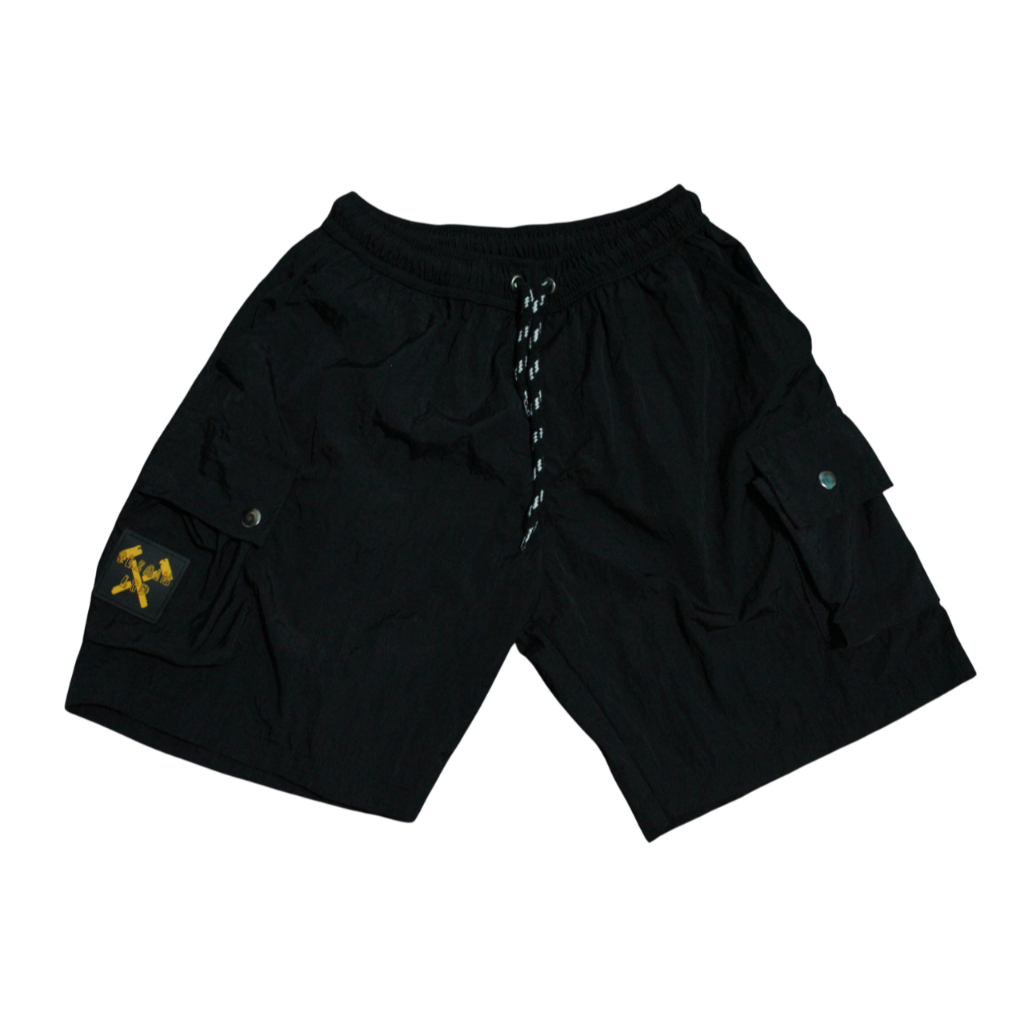 High company- Celana Cargo Pendek pants Black casual