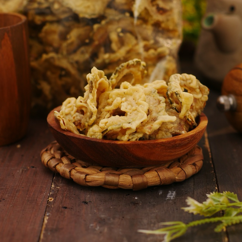 

keripik pare crispy renyah dan gurih 250g