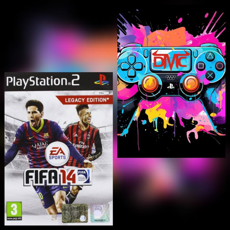 KASET PS2 EA SPORTS FIFA 14 PS 2 FIFA14 KASET TULIS SPIDOL