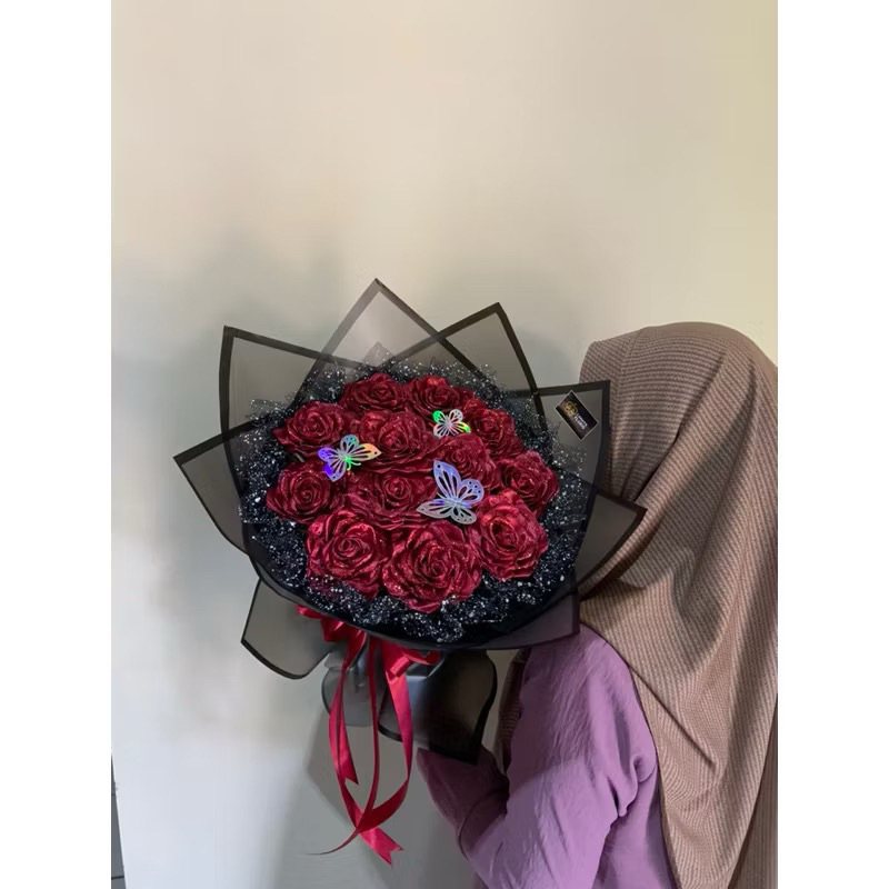 

Buket Pita Satin Cantik Untuk Hadiah Wisuda,Wedding,Anniv,kado Ulang Tahun
