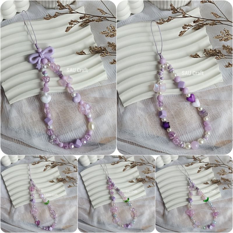 Phone Strap | Gantungan Hp | Tali Hp | Edisi Warna Ungu