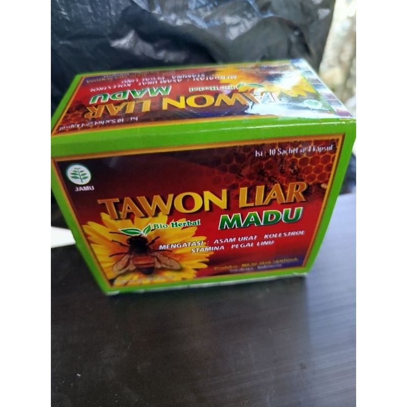 Tawon Madu Liar Kapsul Asam Urat Original