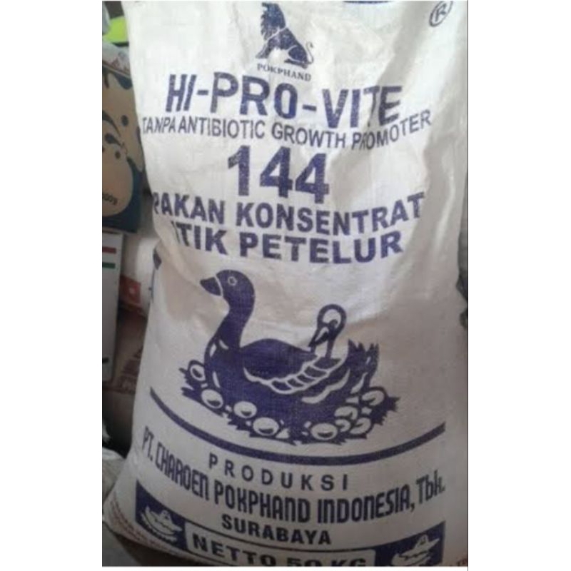 CP144 HI PRO VITE KONSENTRAT ITIK ENTOK BEBEK PETELUR 15 KG