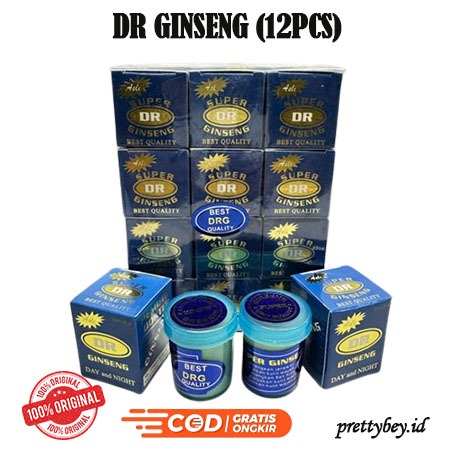 DR.GINSENG LUSINAN (12PCS) | Cream Pelelmbab Wajah