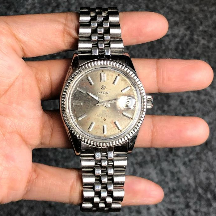 Jam tangan titoni antik original vintage