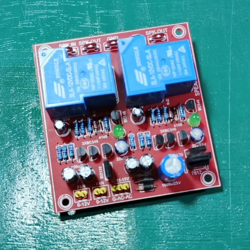 Kit speaker protektor stereo 30a anti korslet dan dc protector komponen original