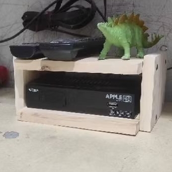 rak STB rak wifi rak kayu multifungsi