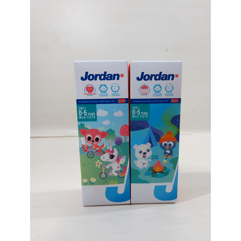 JORDAN* PASTA GIGI STEP 1 (0-5 TAHUN)