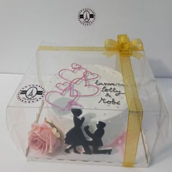 kue lamaran/kue hantaran/engagement cake