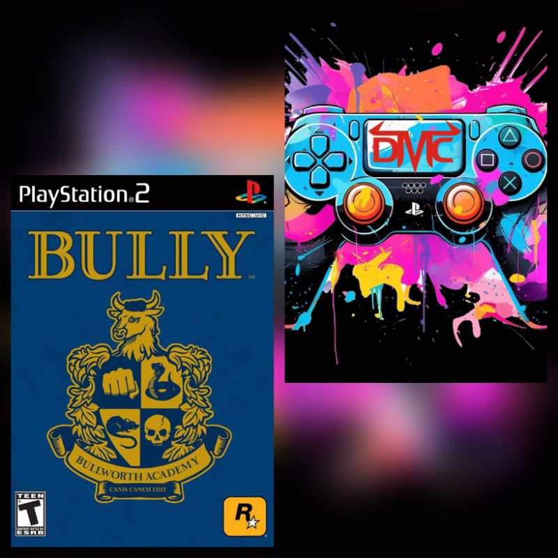 KASET PS2 BURNING BULLY  PS 2 KASET TULIS SPIDOL.