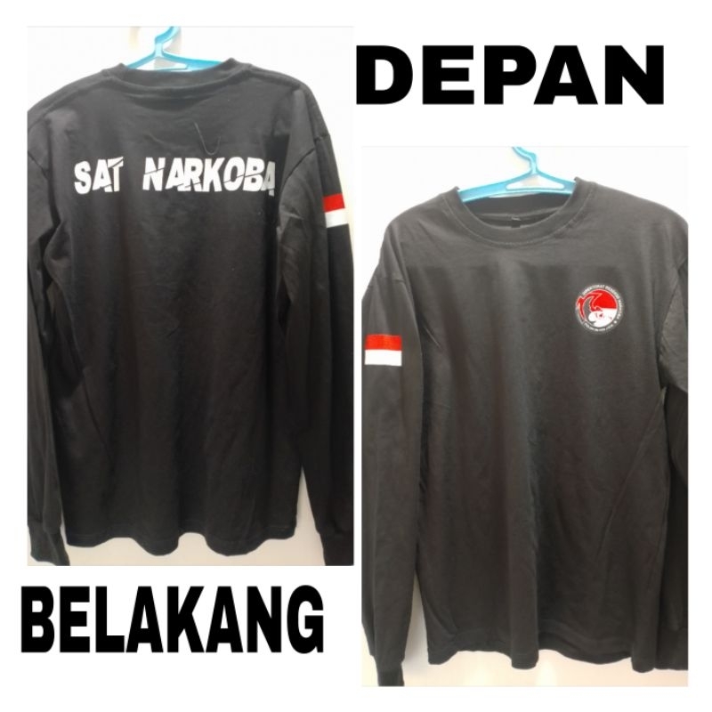 TSHIRT BAJU KAOS DIREKTORAT NARKOBA POLDA METRO JAYA SAT NARKOBA