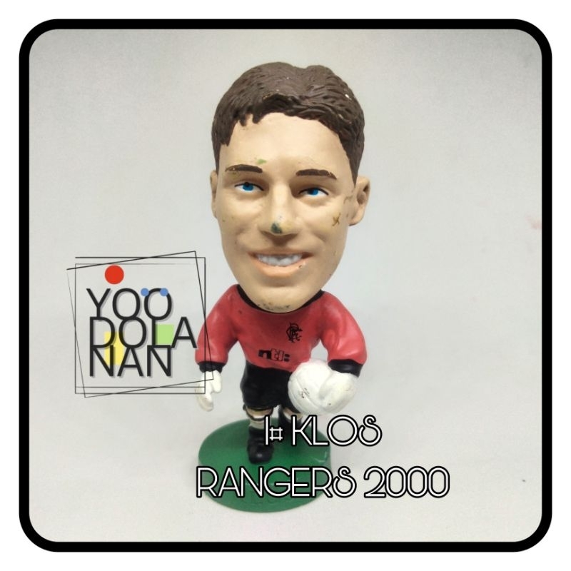1# KLOS - RANGERS 2000 CORINTHIAN PROSTARS FIGURE PEMAIN BOLA