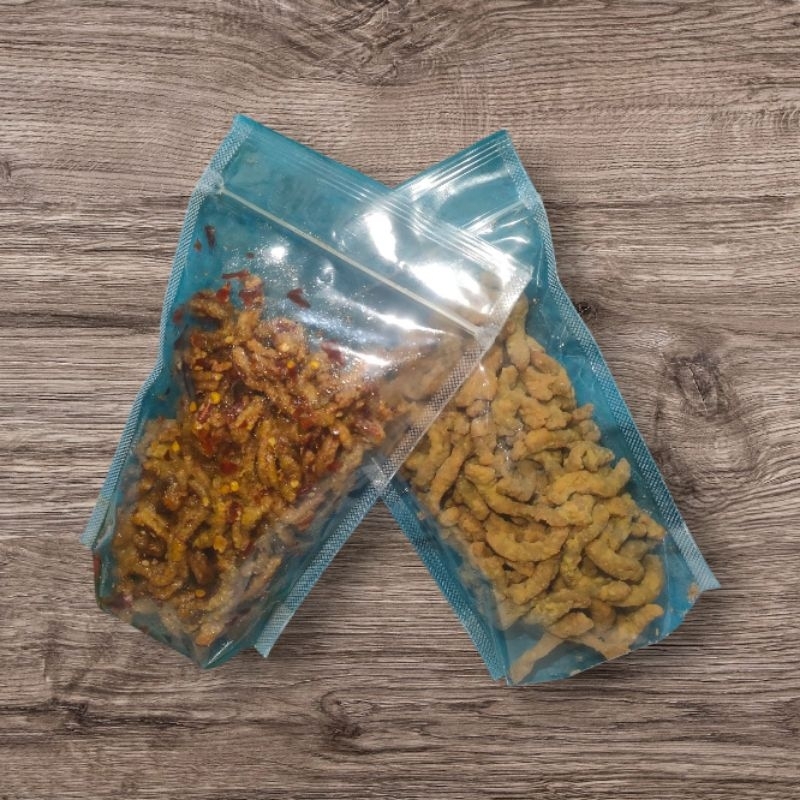 

Bundling Usus Crispy 250gr, Buy 1 get 1 original + pedas daun jeruk