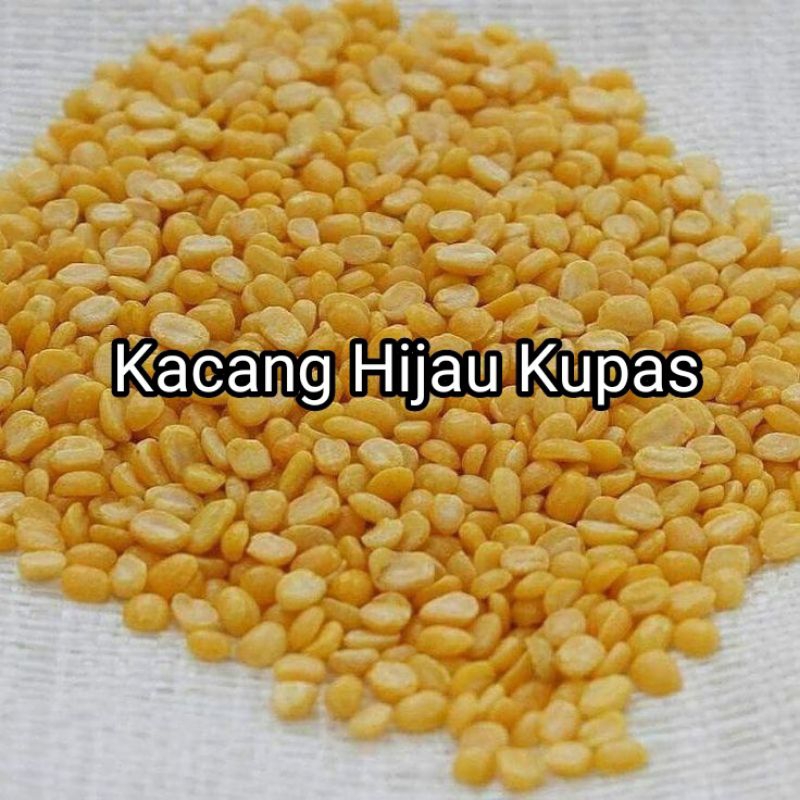 

Kacang Hijau Kupas 200gr