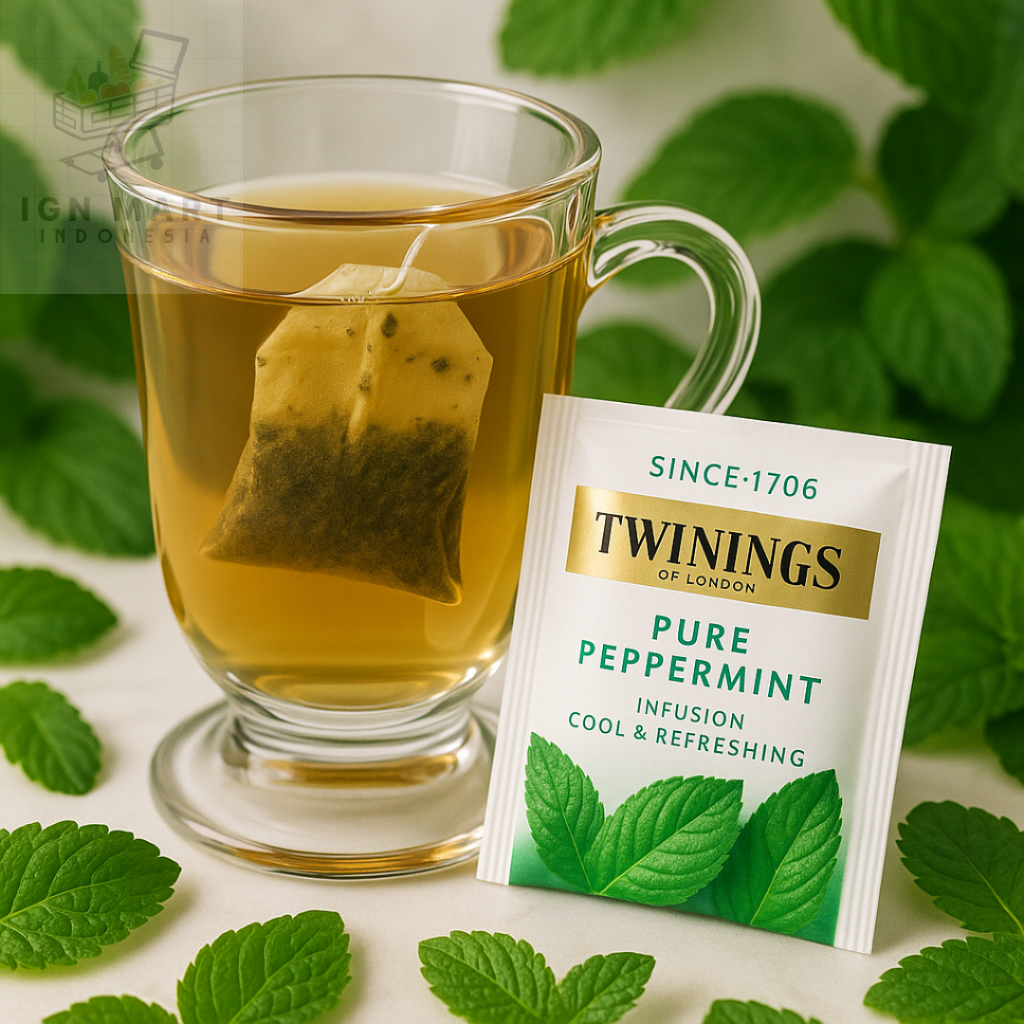 

Twinings Teh Celup Pure Peppermint 25x2gr