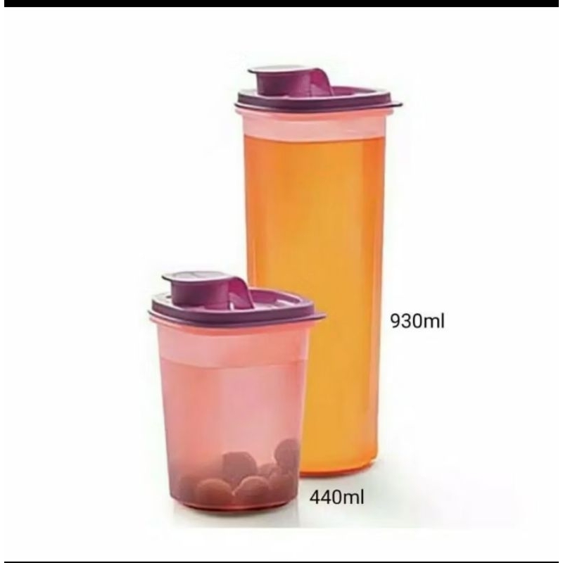 Ezy Pour satu set  (2) Tupperware Ori