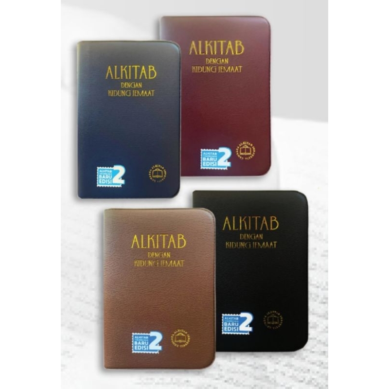 ALKTAB 064 TI SL KJ Alkitab Huruf Besar dan Kidung Jemaat