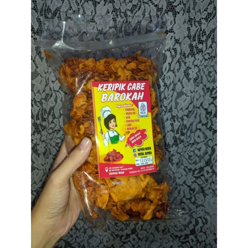 

keripik cabe barokah