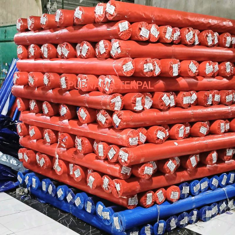 Terpal Roll A5 Uni Korea Original Warna Biru_Oren