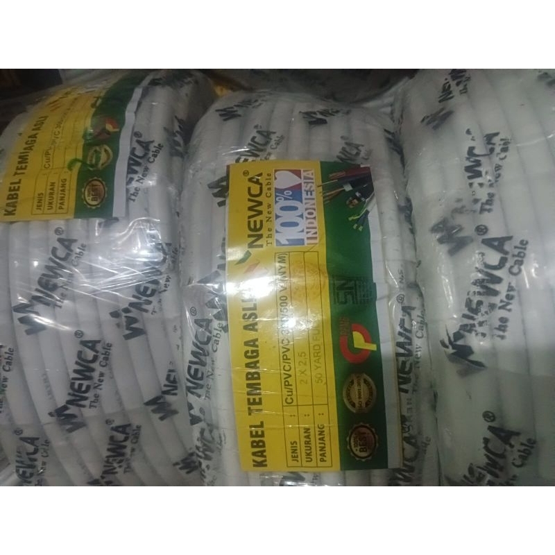 Kabel Tunggal NYM 2x1.5 [Tunggal]