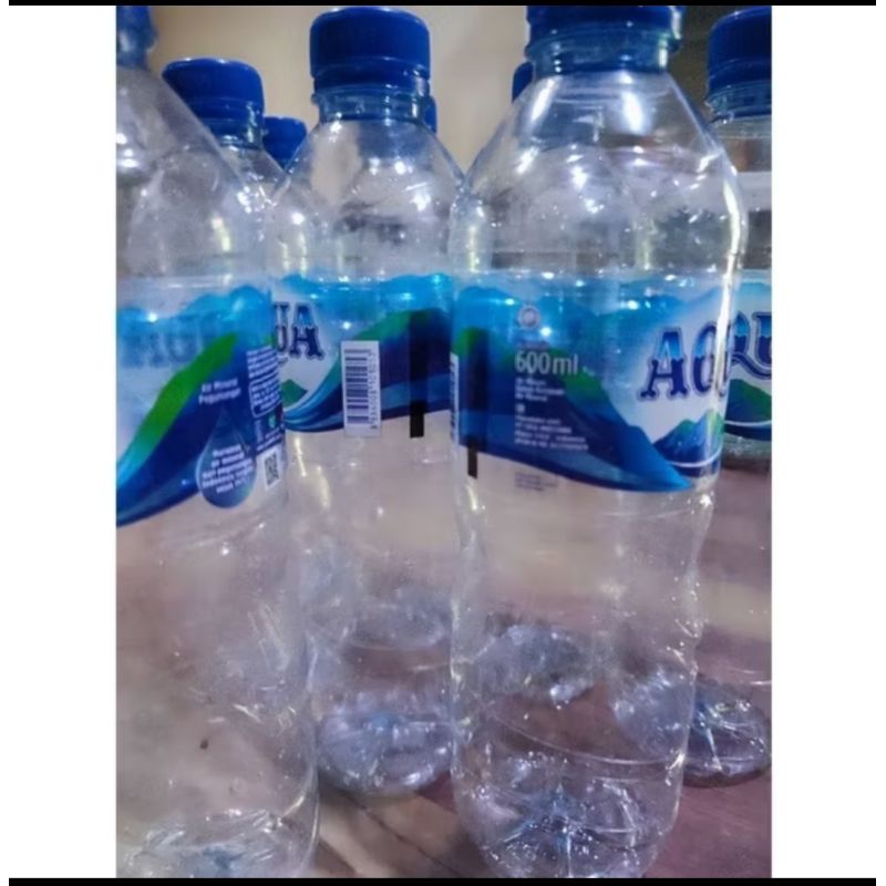 Botol Aqua Bekas Ukuran 600ml