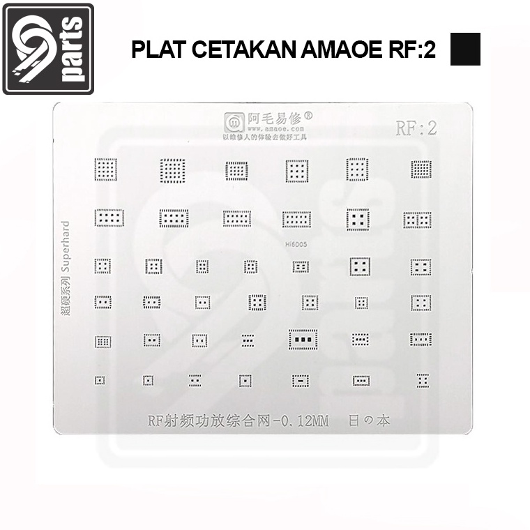 55TOP SALE Plat Cetakan Amaoe RF2  Cetakan Amaoe RF2