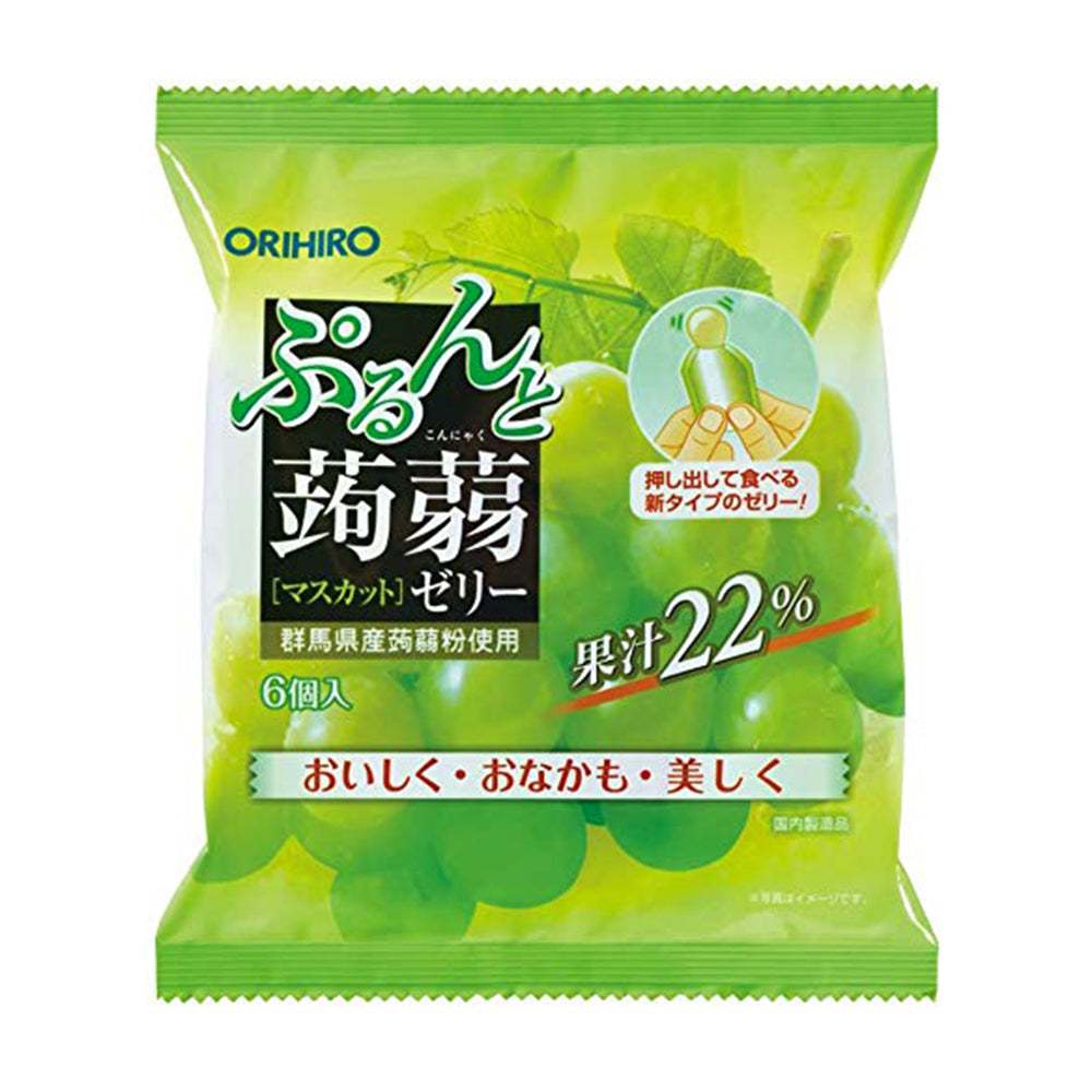 

ORIHIRO KONJAC JELLY GREEN GRAPE 120 GRAM