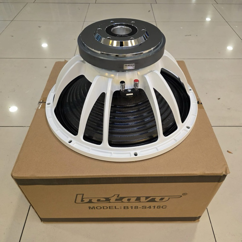 speaker komponen betavo b18 s418c original 18 inch speaker carbon betavo B18S418C