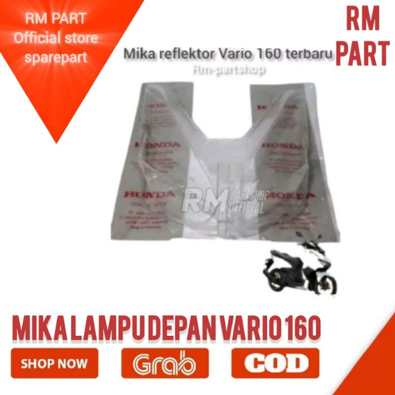 mika lampu depan mika reflektor vario 160 new k2s