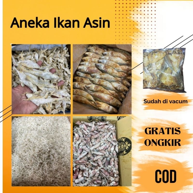 

Aneka Ikan Asin Serba 10.000