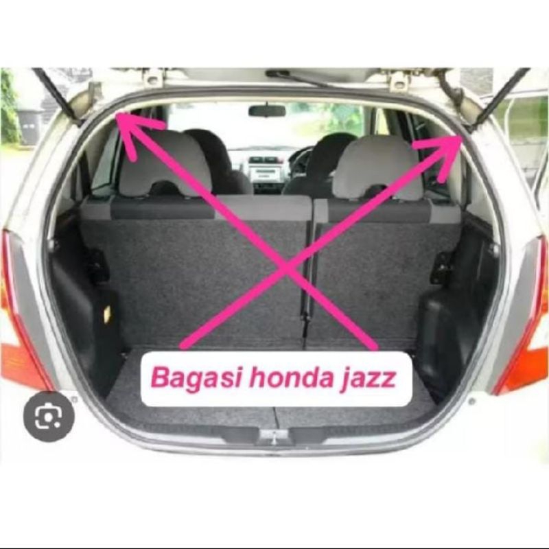 karet bagasi belakang mobil HONDA JAZZ