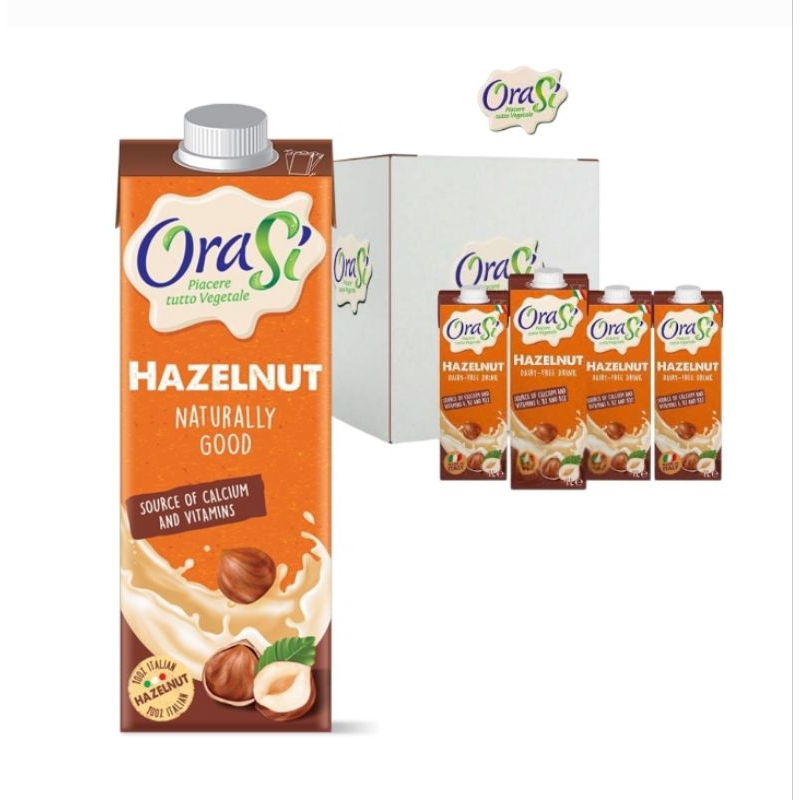 

Orasi Hazelnut Susu Kacang Vegan 1L