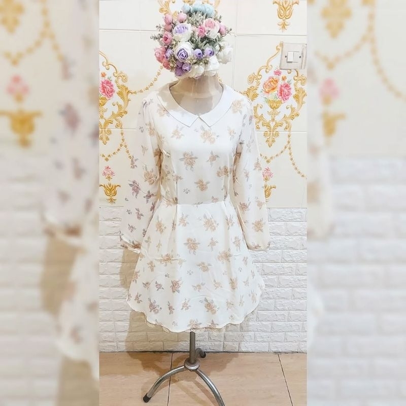 Colza Floral Dress