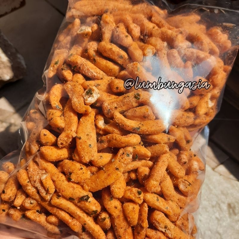 

basreng 500 gram pedas daun jeruk - cemilan para dewa lapar