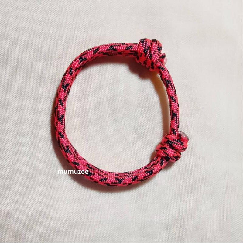 ANEKA GELANG TALI OUTDOOR GELANG TRAVELER GELANG UNISEX 5CM PRUSIK PARACORD