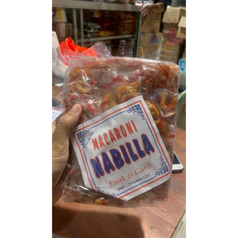 

makaroni pedas merk nabila
