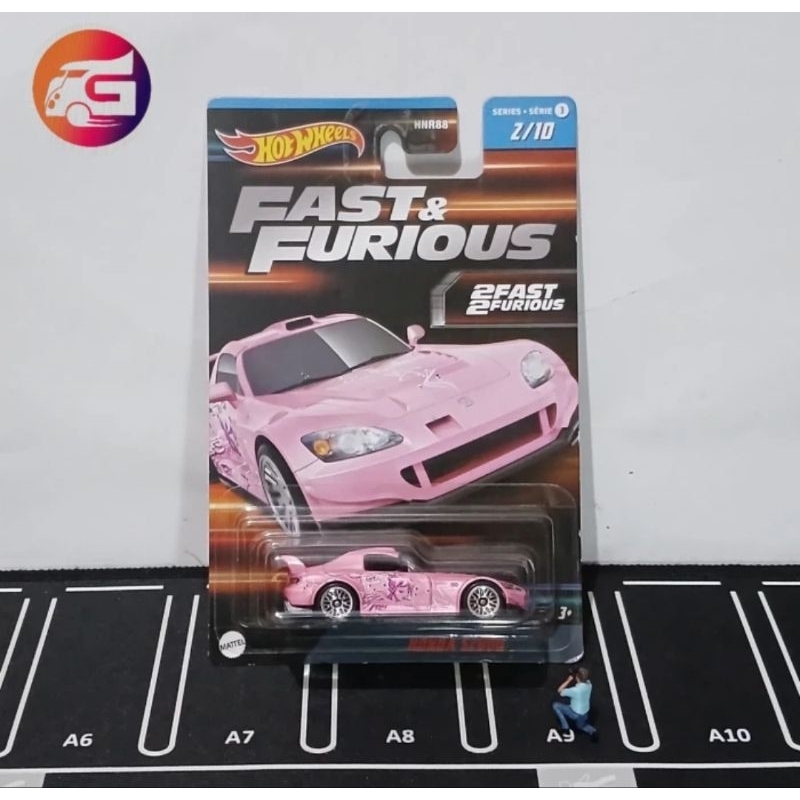 Hot wheels honda s2000 pink suki fast furious
