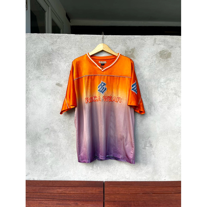 Y2K VINTAGE HIPHOP JERSEY ROCA WEAR ROCAWEAR NOT FUBU KARLKANI JOHNNYBLAZE RUFFRYDERS SEANJOHN