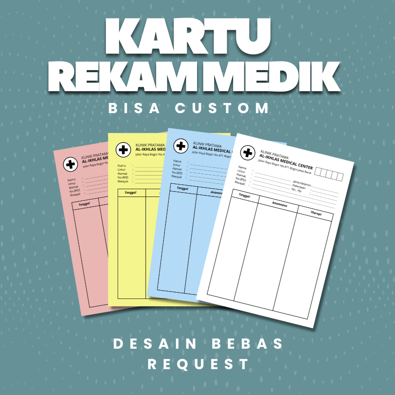 

Kartu Rekam Medis / Medical Record Card / Kartu Stok Barang