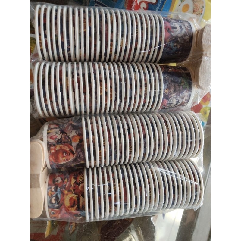 CUP KERTAS ICE CREAM