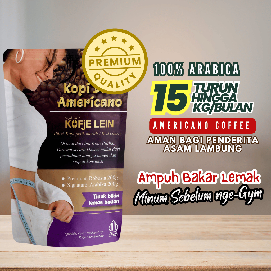 

Kopi Diet Americano Arabica Coffee Pelangsing Ampuh Cepat