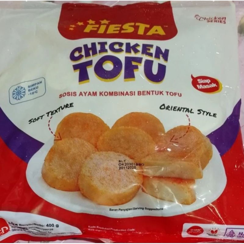 

FIESTA CHICKEN TOFU 400GR