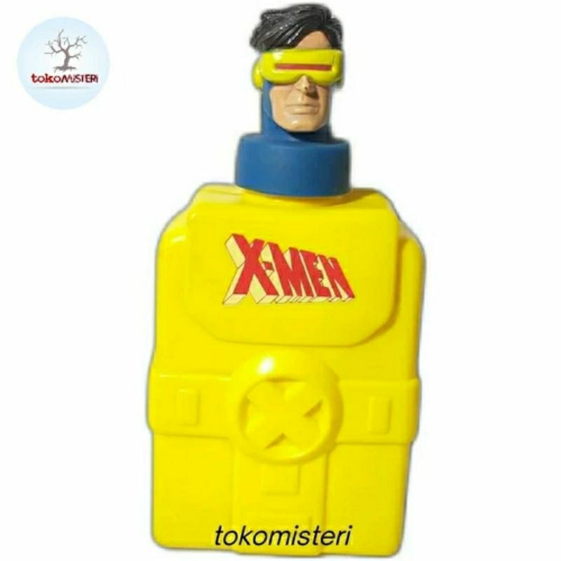 Botol Tempat Minum Cyclops Scott Summers Mutan Cyclop X-Men Xmen X Men Mutant Marvel Superhero Super