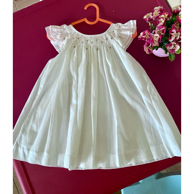 (PL) smocked leher anak