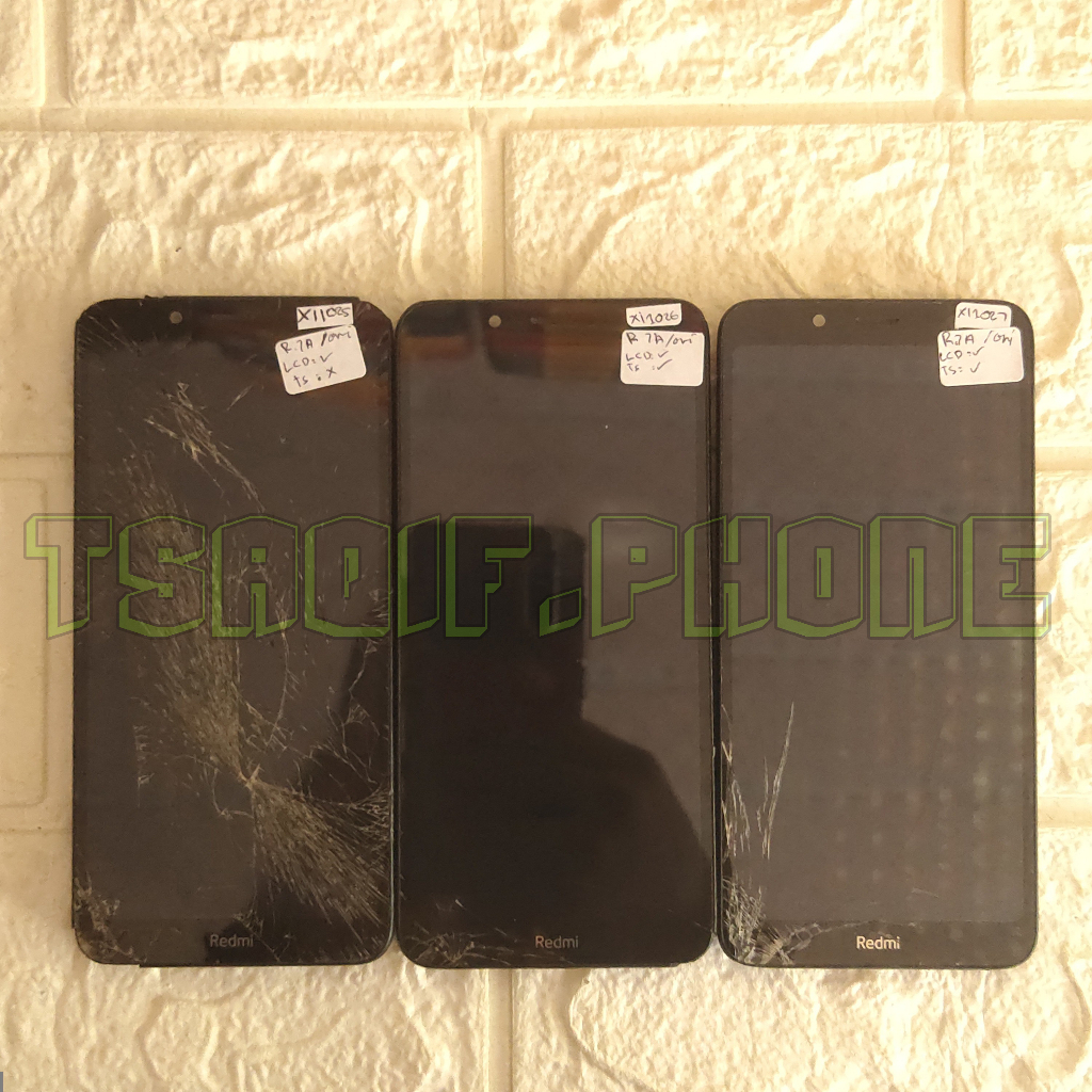 Xiaomi Redmi 7A LCD Plus Frame Minus Copotan