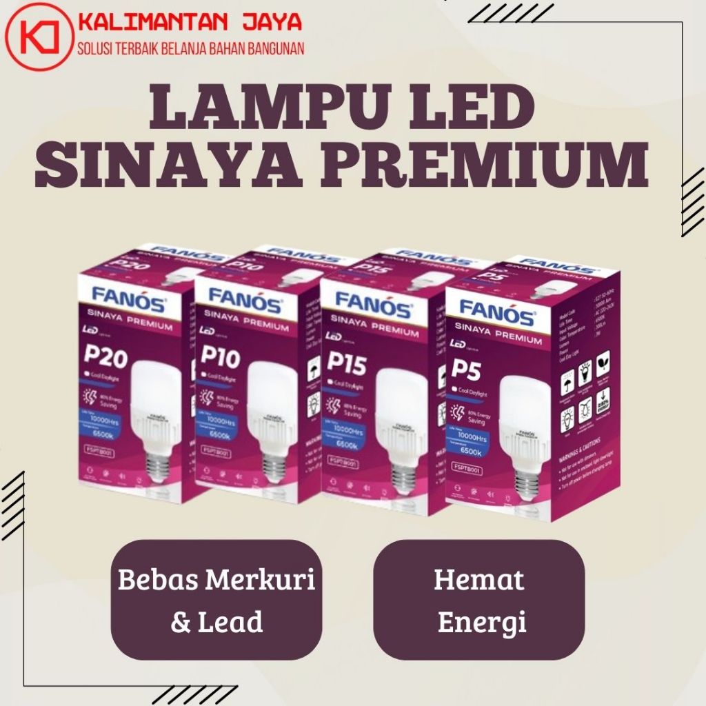 Lampu Led Fanos Sinaya Premium