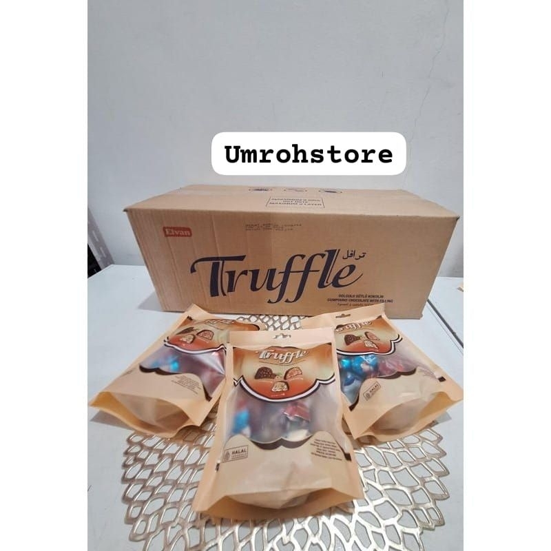 

Cokelat Truffle Turki isi 24 pcs ukuran 120gr rasa Mixed