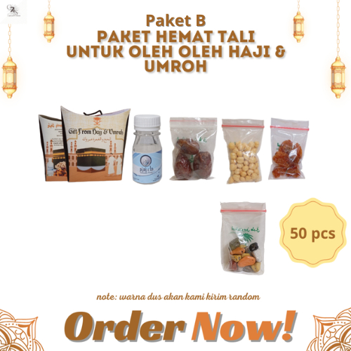 

paketan hemat coklat krikil tali untuk oleh oleh haji dan umroh 50 pcs (isi air zamzam 50 ml)