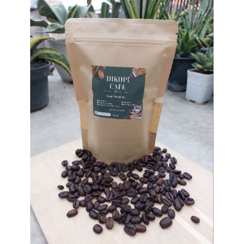 

Kopi bubuk Arabika blend ( 200gram )